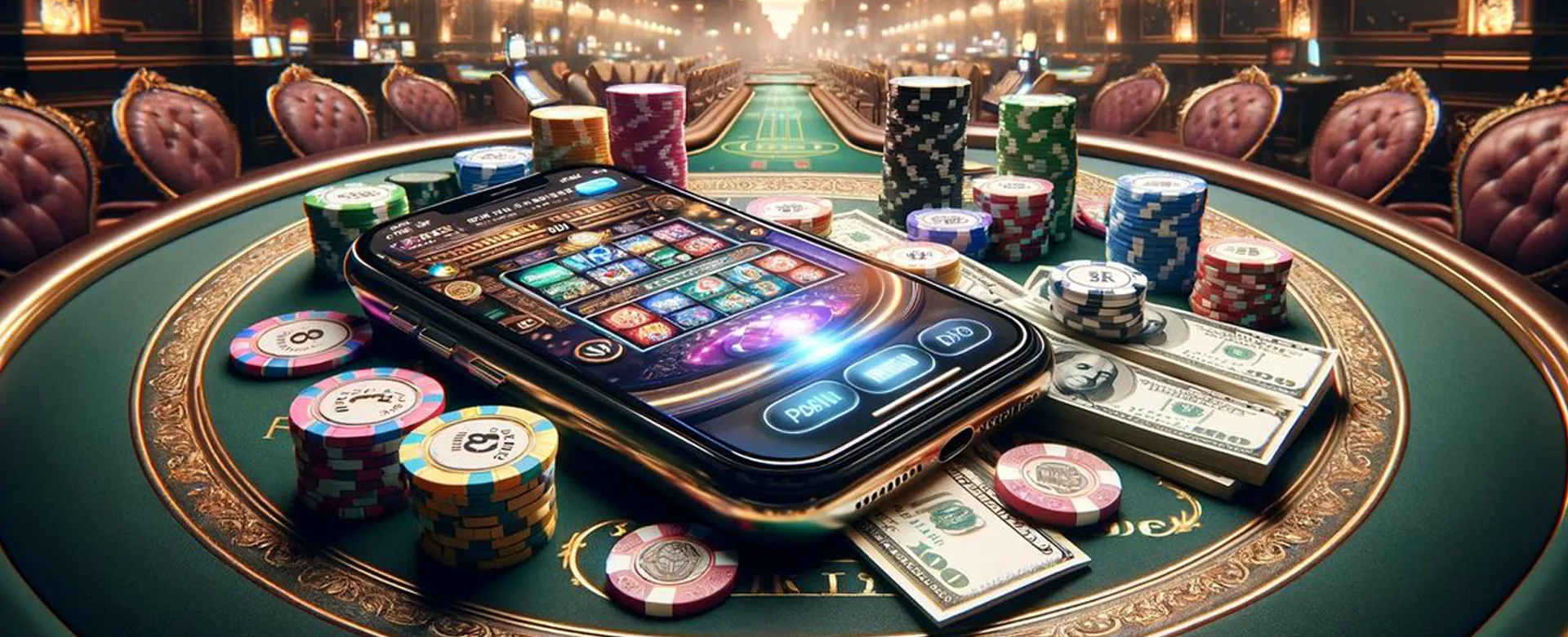 Joyjili online casino platform with gold and black theme